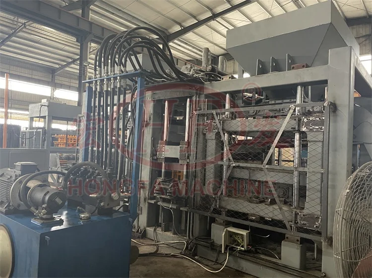 Хонгфа HFB5220A оборудование для производства кирпича изменить форму простота в эксплуатации машина формовки блоков