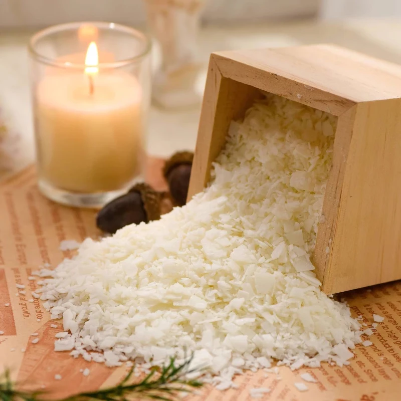 Natural White Soy Candle Wax 25kg Per Bag Scented Soybean Wax Candle Making Raw Materials