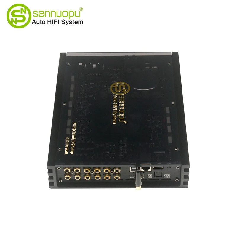 Sennuopu Popular Car DSP Amplifier 6 Channel Amplifier 8 Digital Sound Pro Power Audio Amp 12V Universal 20 - 20000 Hz X680 Plus