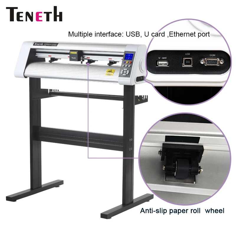 Automatic contour vinyl plotter cutter / 63cm cutting width plotter machine T24A
