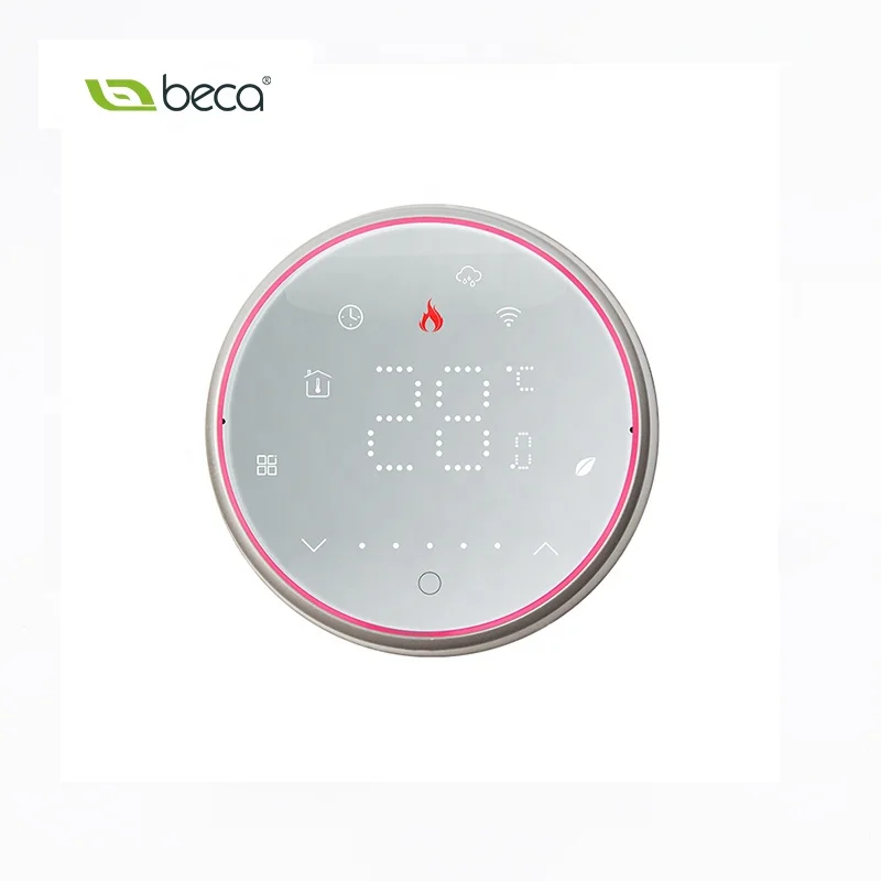 Becasmart BHT-6001 LED Rf Smart Heating Underfloor Heating Panels Smart WiFi Thermostat Nest Digital WiFi Smart Termostato