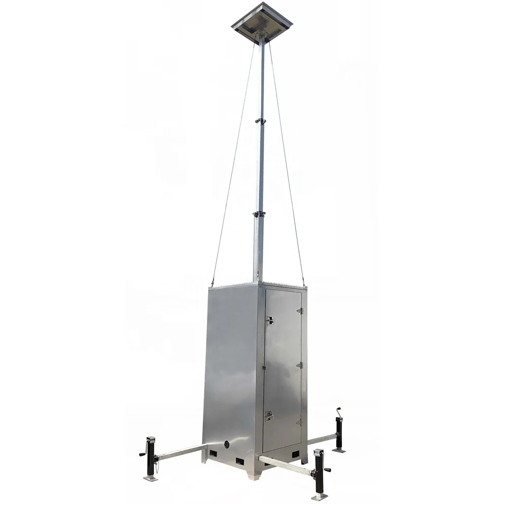 Customized Mobile Security Box Surveillance Box Monitoring Unit for Construction Site
