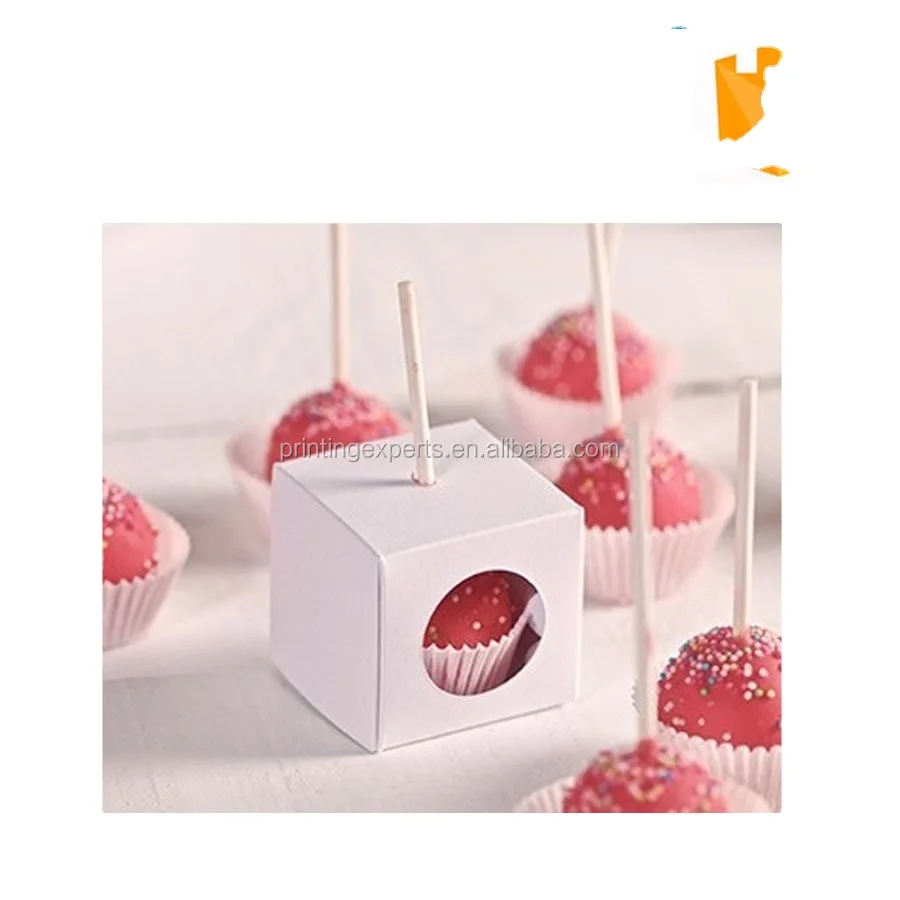 Party Favors Custom Individual Cake Pop Box
