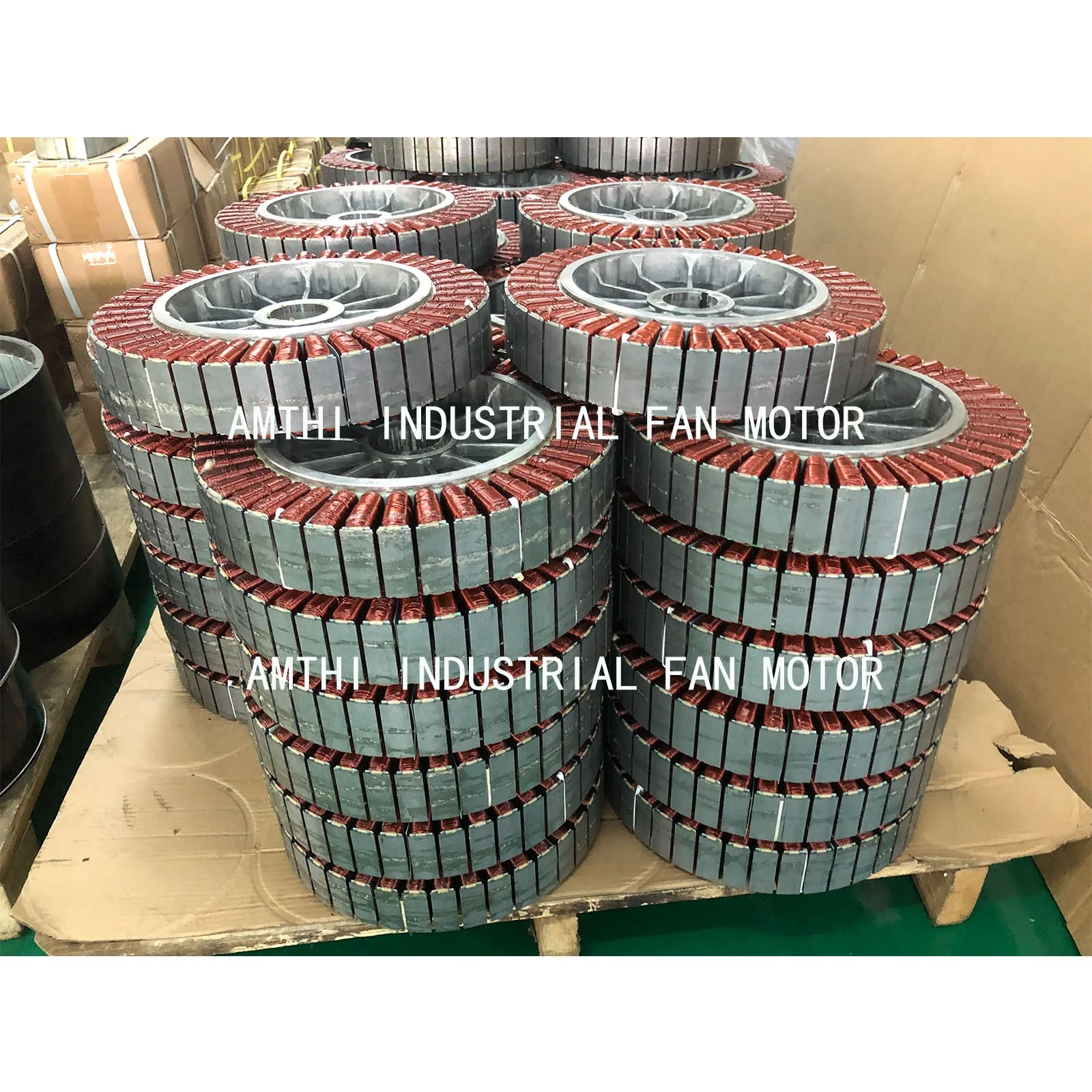 Энергосберегающий 1100 Вт 24 фута 12 футов 10 HVLS моторный вентилятор