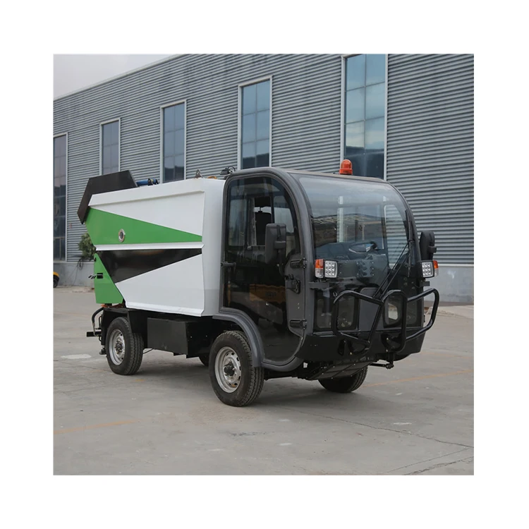 High-quality garbage removal compactor split hopper garbage collection truck