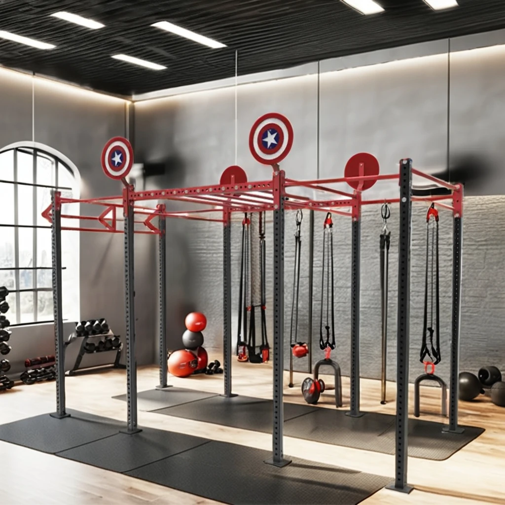 Unisex Custom Cross Training Pull-Up Rig Multi-Function Home Gym Machine for Indoor Exercise Direct from Manufacturer