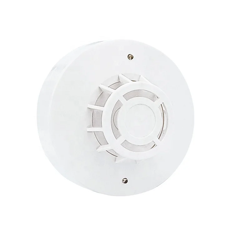 Factory CE Certified Conventional Heat Detector with LED Light Alarm System