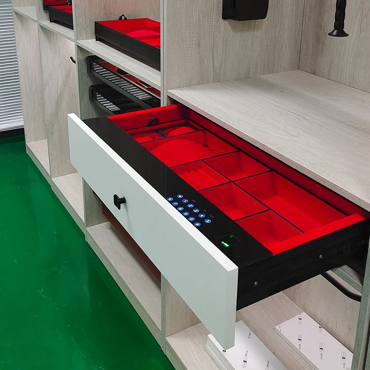 Manufactory direct Mini Electronic Safe Deposit Box Lock Concealed Digital Wardrobe Password Safe Box