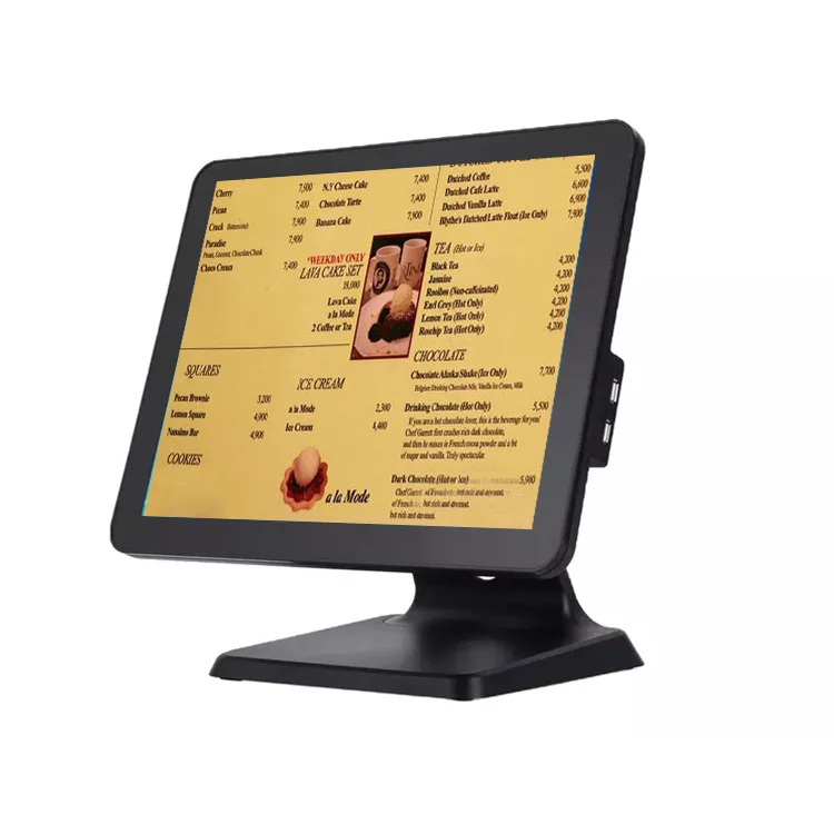 Кассовый аппарат с сенсорным экраном, одноэкранный терминал, все в одном, Pos-система, емкостный сенсорный экран, Pos-система