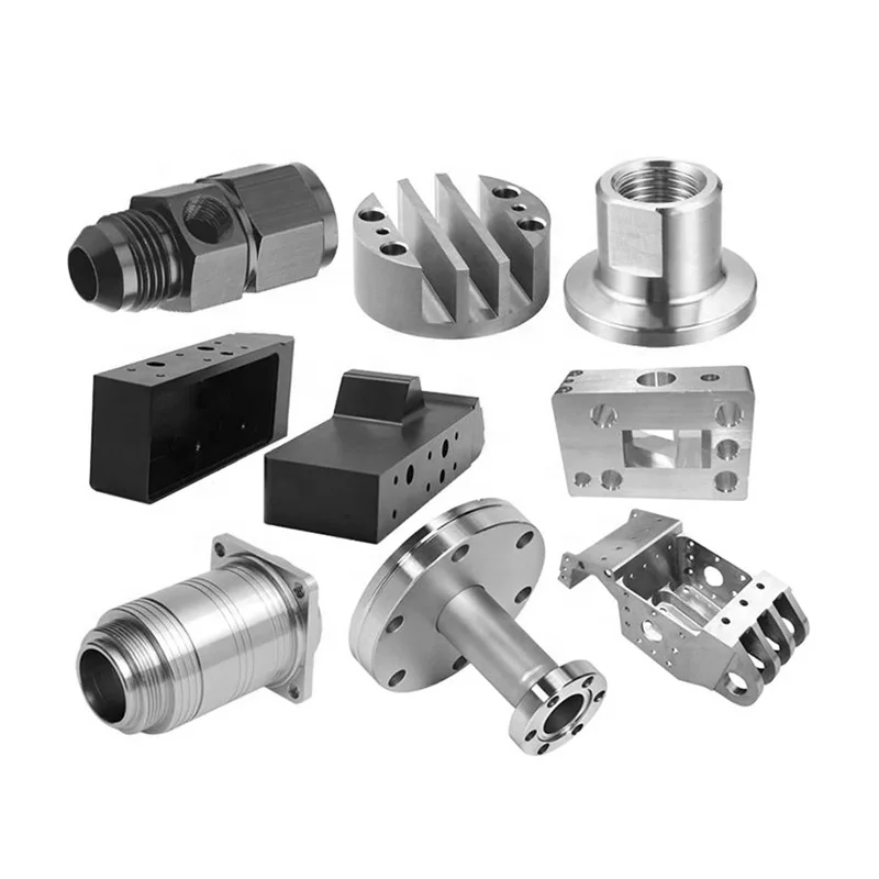 Custom CNC Machined Anodized Aluminum 3D Printing Precision CNC Spare Turning Metal Machining Milling Manufacturer Service Parts