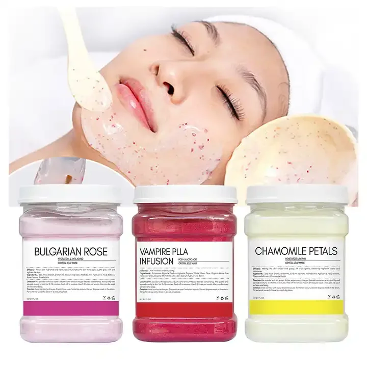 Face Whitening Mask Care Hydro Jelly OEM Private Part Facial Spa Hydrojelly Mask Powder