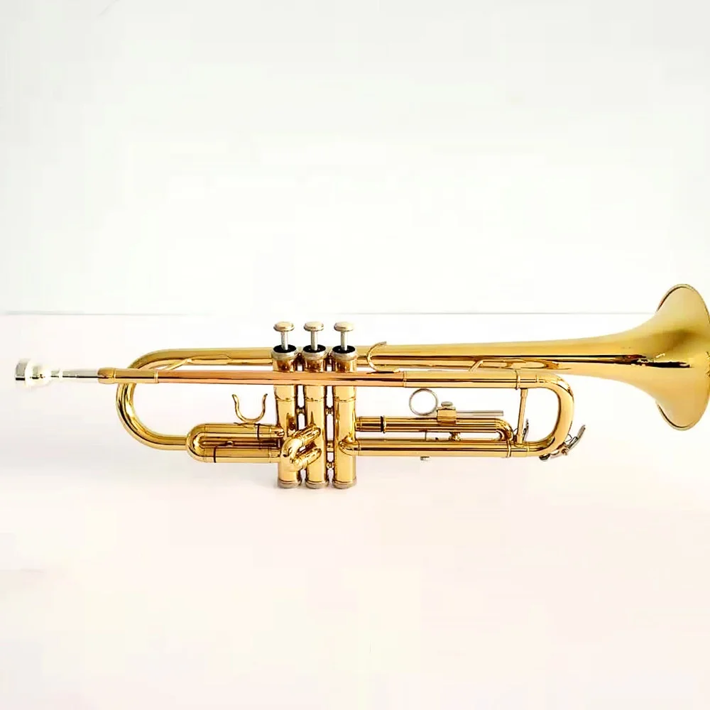 
Made in China of high quality brass Bb trumpet instruments 