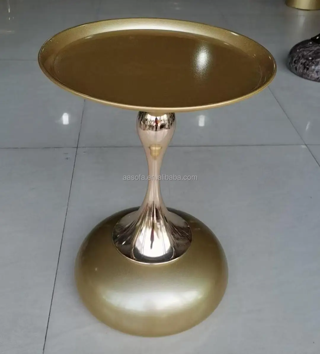 Turkish Furniture Luxury Mini Coffee Table Set Modern Indian Metal Side Tables Hotel Apartment Home Living Room Gold side table