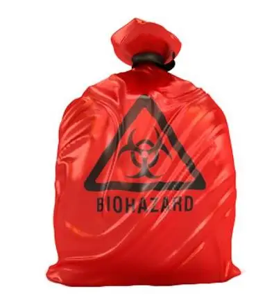 Manufacture Wholesale Large Biohazard Bags/ Disposal Plastic Medical waste bags Vietnam Product