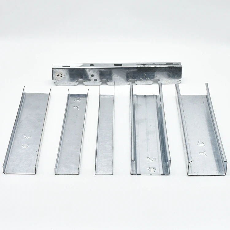 Hot sale Galvanized Steel Light Steel Keel all channel and accessories for gypsum ceilings
