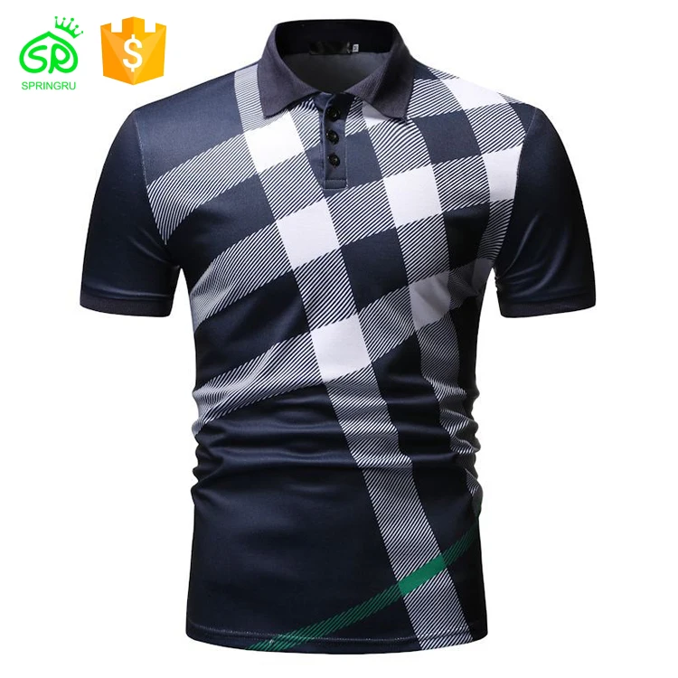 
Wholesale Cheap Custom T-shirt Printing Mens Clothing Polo T Shirt 