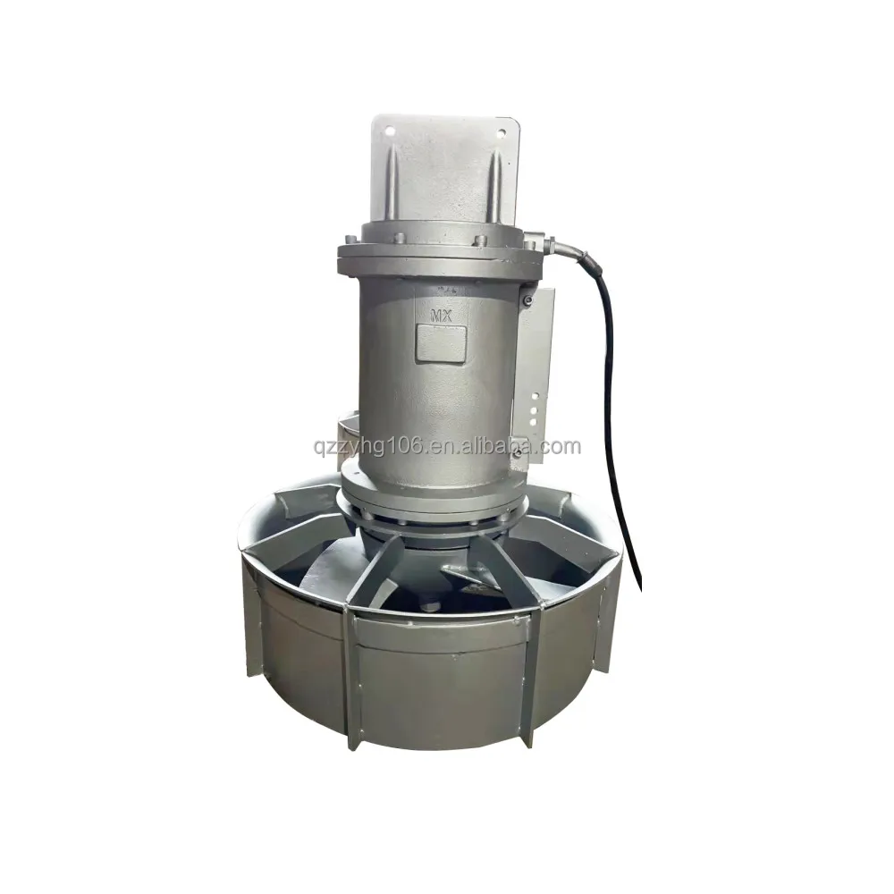 Submersible Mixer Pump for Wastewater Treatment Diving Stirrer Working Under Water QJB Type