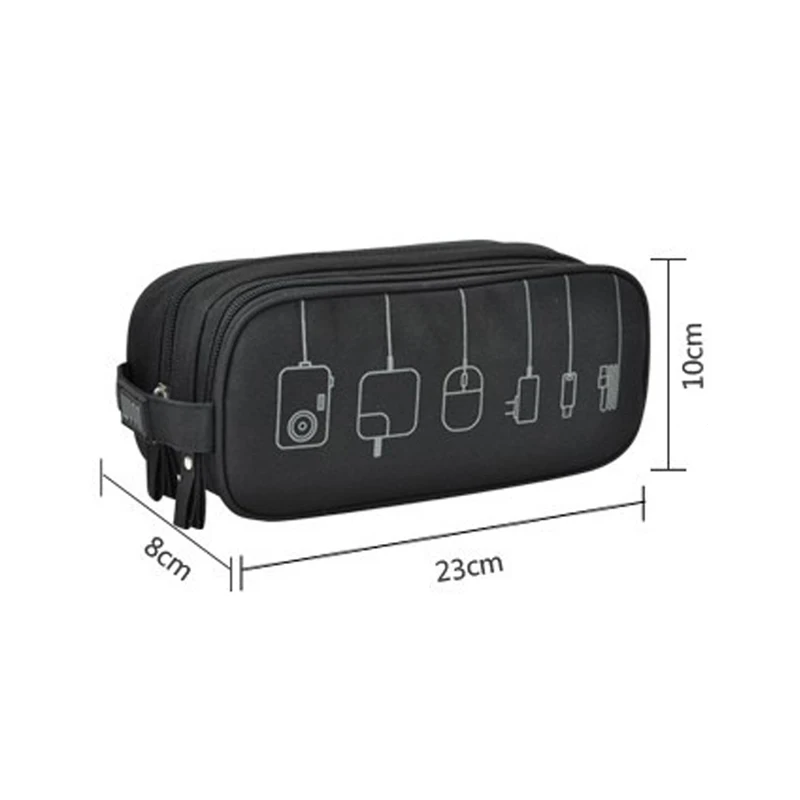 Полезный цифровой USB-органайзер, сумка, U-диск, чехол для наушников, зарядного устройства, кабеля для хранения данных, сумка