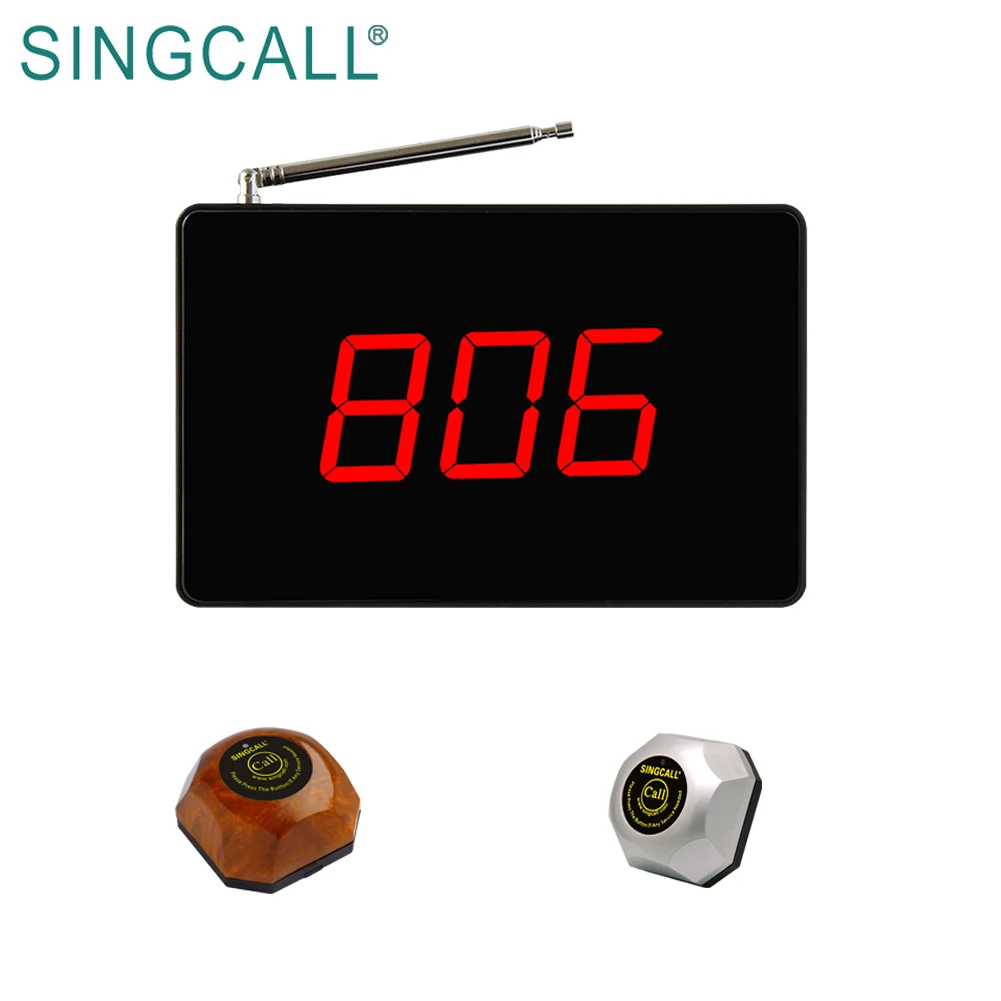 SINGCALL Best Price Restaurant Table Order Device Wireless Waiter Call