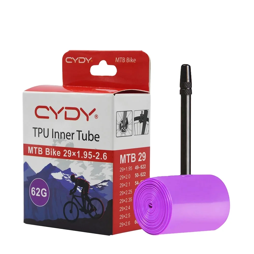 MTB 29 26 27 5 велосипедная внутренняя трубка Сверхлегкая камера TPU 26x1 95 до 2 6 5x1 29x1 to2. 6-дюймовая шина FMountain