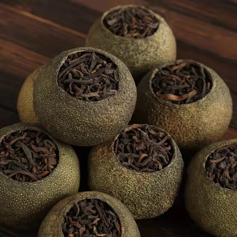 Xiao Qing Gan Orange Puer чай ферментированный чайный шарик с апельсиновой цедрой