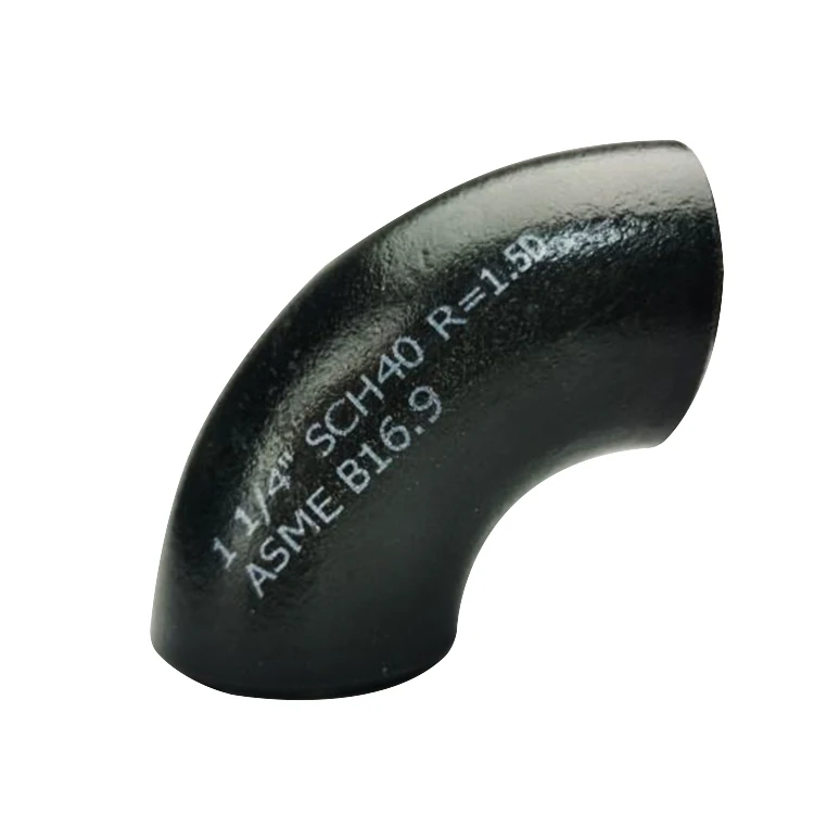 High Quality Butt Welded 45 degree 90 Degree Seamless Pipe Fitting Carbon Steel Elbow