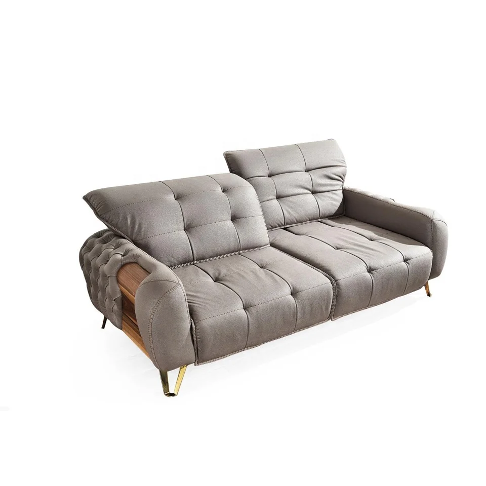 Luxury high quality classic nice sofa leather shape home sets sofas y sillones