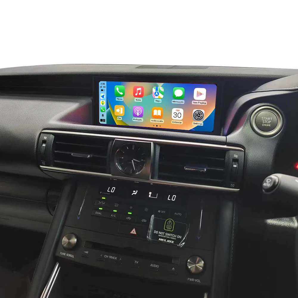 10.25 Inch Qualcomm 668S For Lexus RC 2016-2019 Car Radio CarPlay GPS Navigation Auto Multimedia Player Android Screen Head Unit