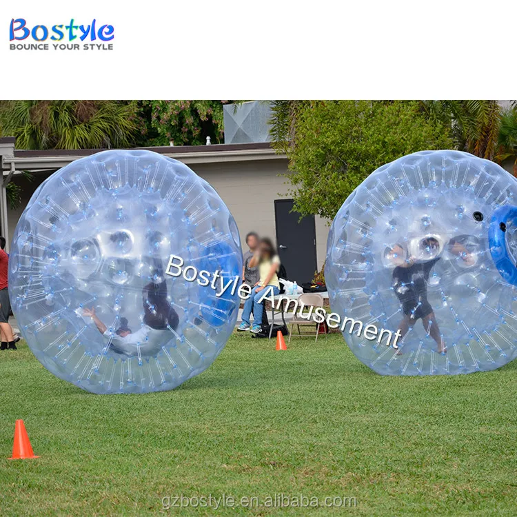 Inflatable Water Zorbing Roller Balls PVC & TPU Inflatable Toy Water Walking Ball with Custom Logo for Sale