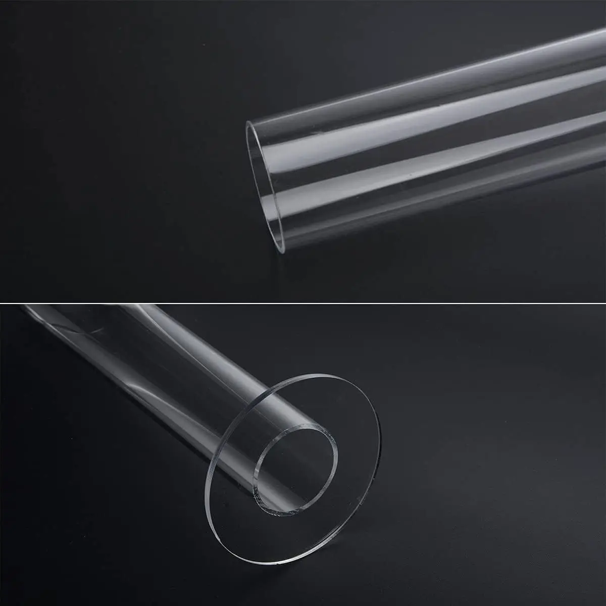 11 Inches Tabletop Clear Acrylic Hair Ties Organizer Scrunchie Holder