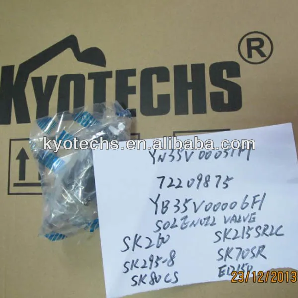 Fast Delivery Wholesale YN35V00047F1 YN35V00048F1 YN35V00049F1 YN35V00050F1 YN35V00051F1 Hydraulic Solenoid Valve 24v