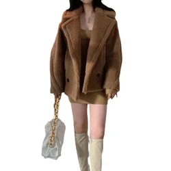 Wholesale Winter Warm Teddy Jacket Women High Quality Faux Rabbit Fur Teddy  Bear Coat Women