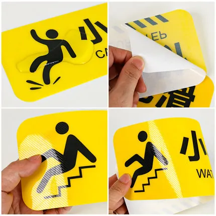 Custom Stickers Rectangle Social Distance Floor Decals Vinyl Waterproof PVC Safety Walk Isolation Signs Adhesive Stickers