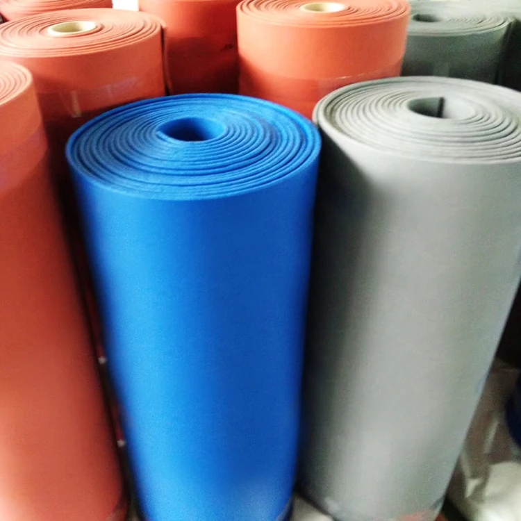 Heat insulated silicone sponge rubber sheet manufacturers