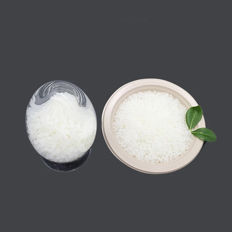 100% Biodegradable Compostable Pure Pla Resin Polylactic Granules Acid Granules Pla