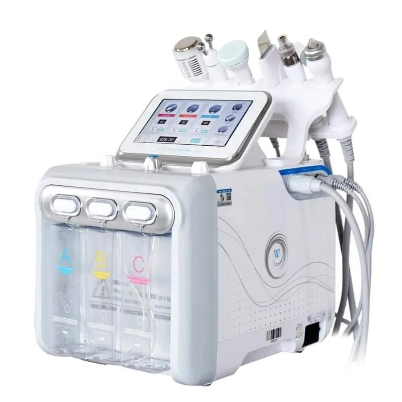 H2&O2 microdermabrasion sprayer BIO cooling water oxygen jet peel machine