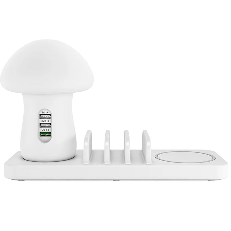 New product hot wholesale  bedside night light multi USB charging port