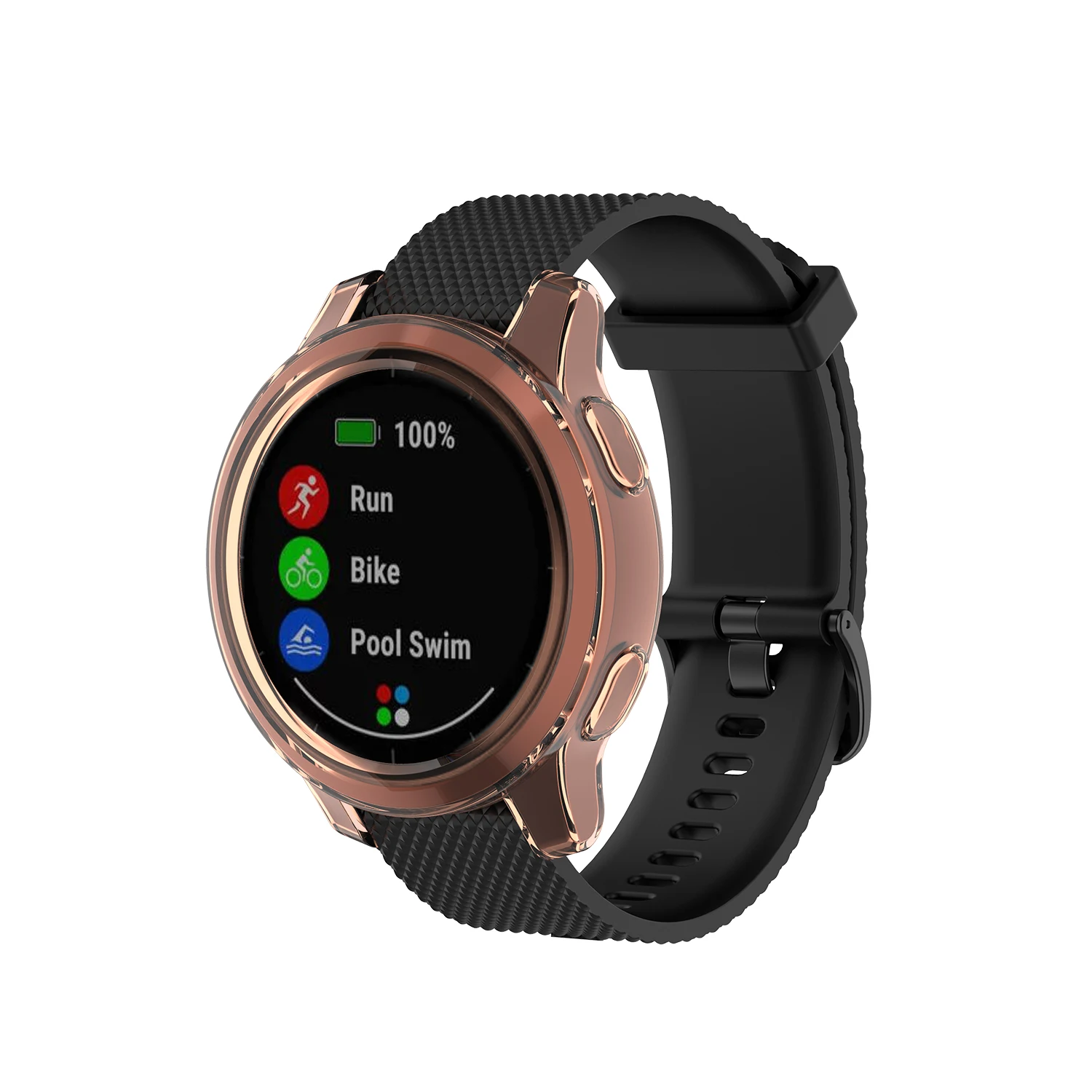 Для Garmin Vivoactive 4 TPU чехол для часов смарт-браслета защитная рама корпус Сменные противоударные прозрачные