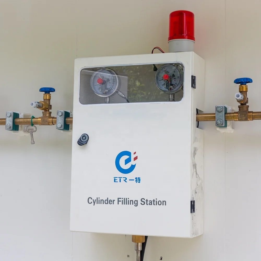 Hospital control medical gas monitoring and alarming system