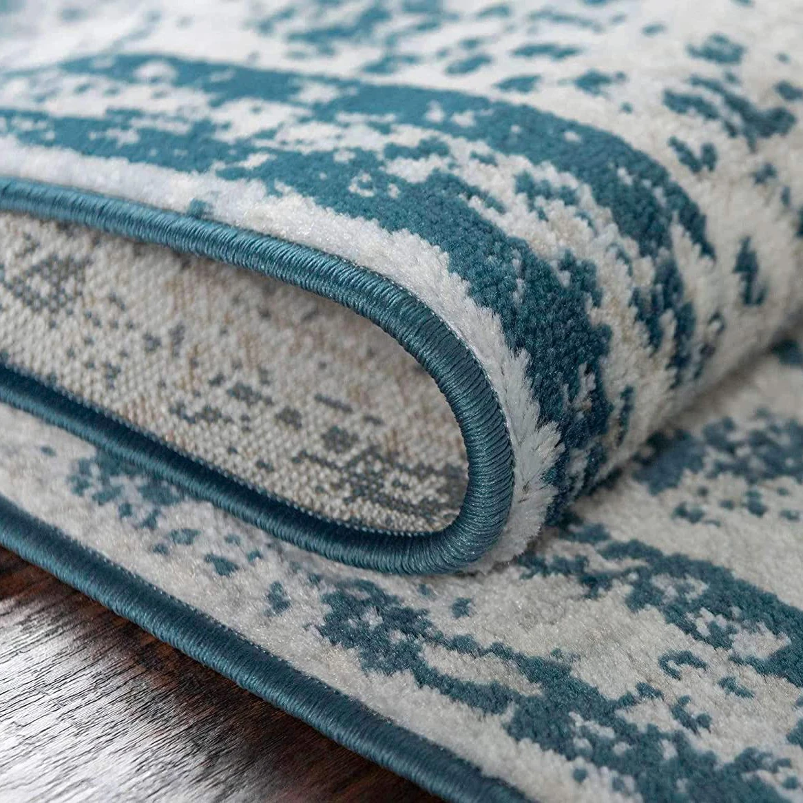 Persian Rug Vintage Rug Door Mat Floor Grey Multi Print Rug Retro Distressed Carpet Chenille Mat