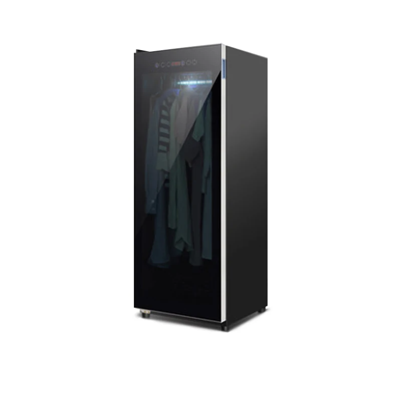 Коммерческий 268L завод оптовая продажа умная Вертикальная стеклянная дверь холодная пластина распылитель машина для шкафа сушилка для одежды