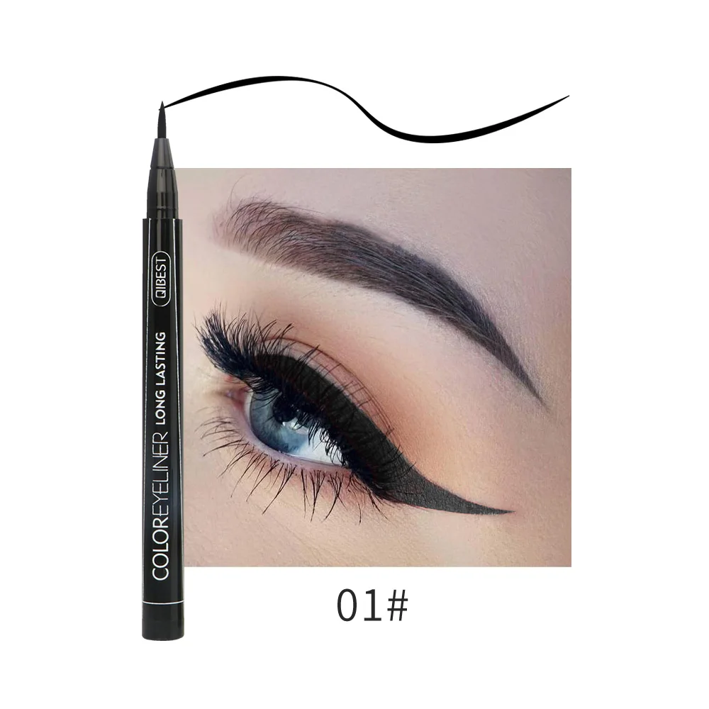 Colorful eye makeup eyeliner pencil Liquid lipstick Longlasting Blue Red Green White Gold Brown Eye Liner eyeshadow pencil