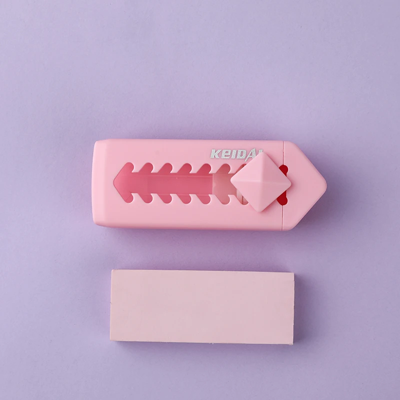 Promotional fancy eraser school office wide use scalable erasers