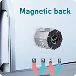 Smart Home gadgets Magic Cube Gravity Sensor Flip Timers for cooking office study Magnetic digital countdown Kitchen timer