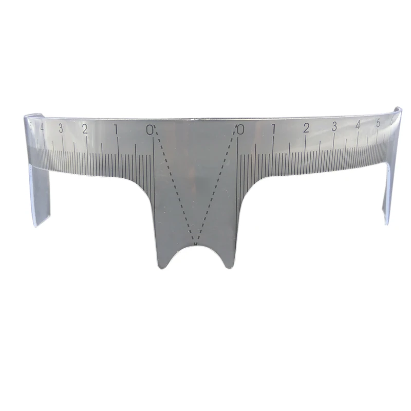 Disposable Tattoo New Eyebrow Measurement Ruler Sticker Microblading Accessoris Tool