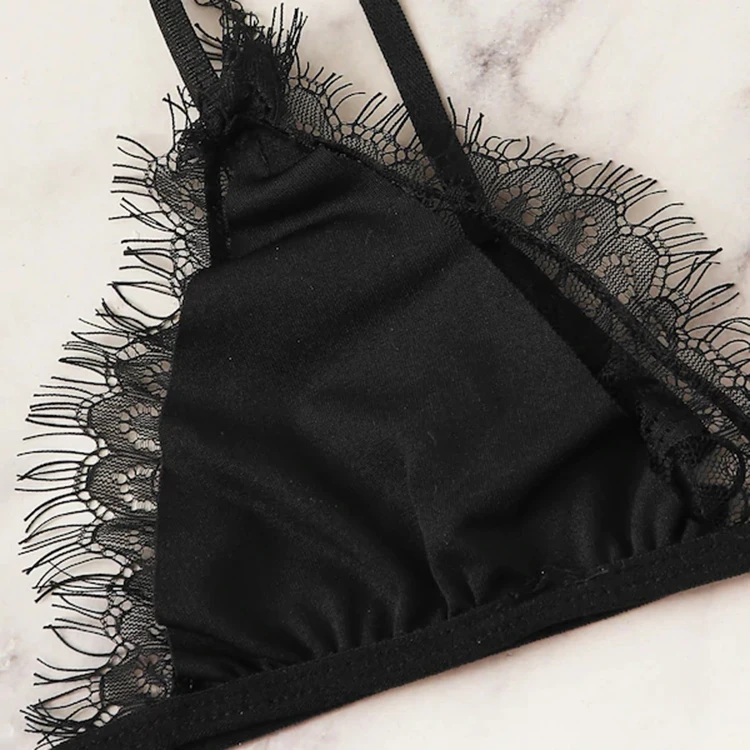 Manufacturer spot Eyelash Lace Erotic Lingerie women sexy lingerie hot transparent