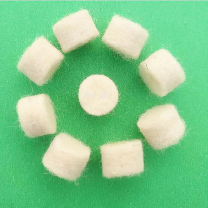 soft recycled material plaid wool fabric felt gasket seals