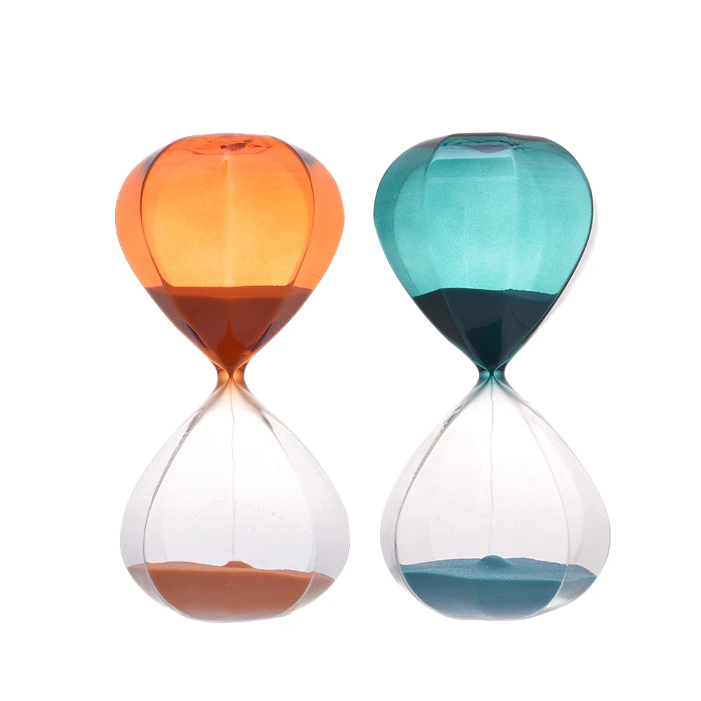 wholesale lantern shape hourglass sand timer half hour glass sand timer sand glass timer for desktop