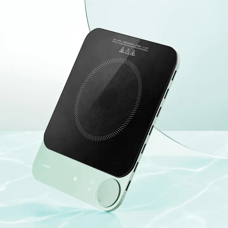Новинка ультратонкая индукционная плита Xiaomi Youpin TOKIT 16 мм трехцветная цветная для лица