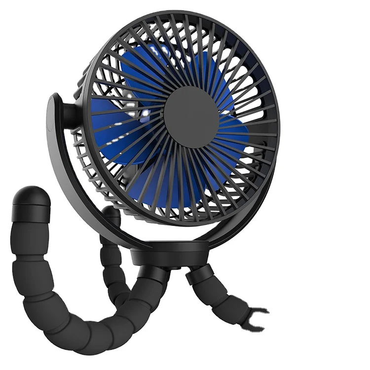 High Quality Portable Usb Chip Fan  Battery Charger Electric Fan  USB Cable 1m ABS, PC
